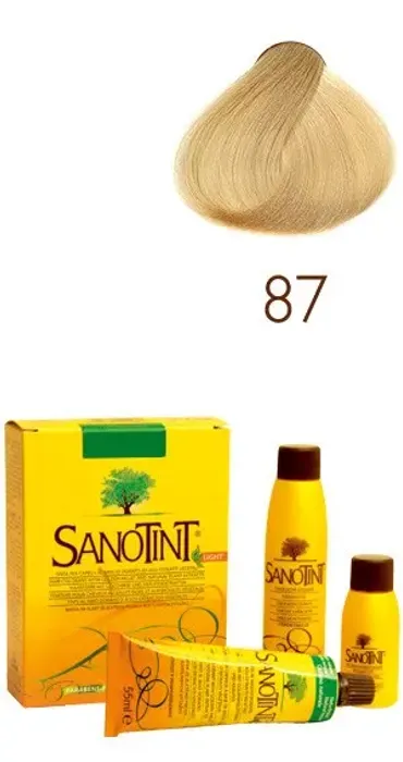 Sanotint 87 Barva na vlasy SENSITIVE velmi zlatý blond 125 ml